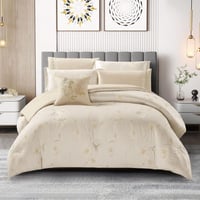 مفرش صيفي مزدوج تنسيل قطن 300 غرزة + مخدة هدية