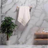 منشفة قطن سوليتا مقاس كبير 90*150 - بيج غامق