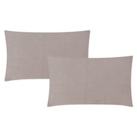 مفرش شتوي مخمل فرو مقاس كوين 6 قطع -ليزايا - بيج غ...