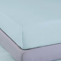 مفرش صيفي مزدوج 6 قطع جاكار ناعم - نوريا - رصاصي