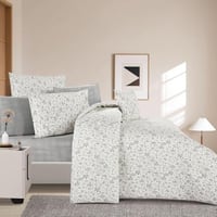 مفرش قطن صيفي مقاس كوين 8 قطع - نوفارين - سكري - ر...