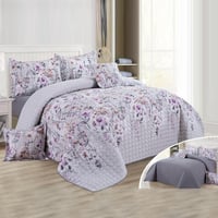 مفرش صيفي نفرين مضغوط 6 قطع - جاكلين