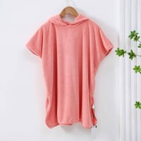 روب-استحمام-أطفال-بقبعة من عمر 6 إلى 8 سنوات - لور...