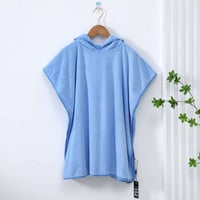 روب استحمام أطفال بقبعة من عمر 4 إلى 5 سنوات - لور...