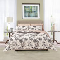 مفرش صيفي مفرد ونص مضغوط 4 قطع - حشوة مضغوطة خفيفة...