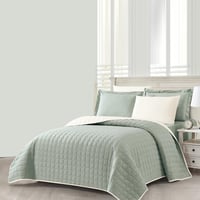 مفرش صيفي مزدوج مضغوط - 6 قطع - فلورنسا -سكري - أخ...