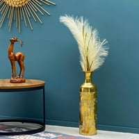 فازة حديد ذهبي صغيرة