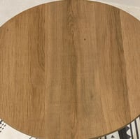 طاولة خدمة حديد وخشب