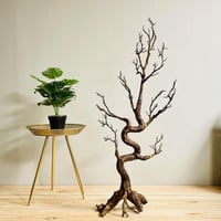 شجرة توزيعات بني بلون الشجر كبيرة للمناسبات.وتعليق...