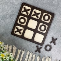 لعبة اكس او خشب