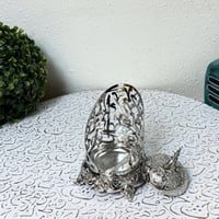 مبخرة ملكية فضية معدن