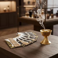 توزيعات رقائق 10 قطع سادة