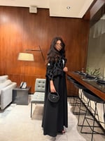 عباية انغم بتدخيلة مخمل انيقة -متجر ريتان