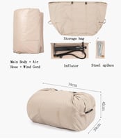 خيمة جلنر مقاومة للماء مع تهوية ممتازة