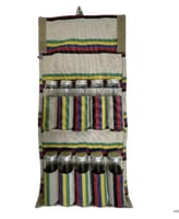 شنطة بهارات - شنطة بهارات زجاجية متعددة الألوان