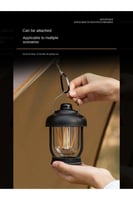 فانورس ثلاثي الإضاءة - فانوس تخييم LED متعدد الاست...