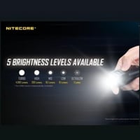 كشاف T4K ٠ Nitecore إضاءة قوية جداً 4000 لومن