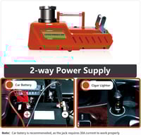 رافعة هيدروليكية كهربائية 15 طن مع تصميم مدمج