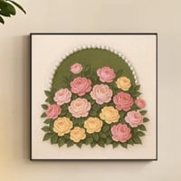 المقاس  60 × 60 سم الإطار: PS مطور  أسودA