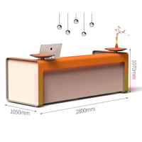 مكتب استقبال مقاس 280سم