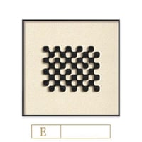 المقاس: 50 × 50 سم إطار  E