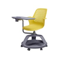 Yellow with a table