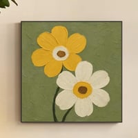 المقاس  60 × 60 سم الإطار: PS مطور  أسودF