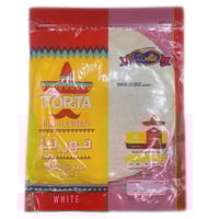 خبز تورتيلا أبيض 6حبه280 جرام