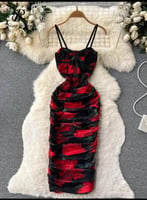 red. black