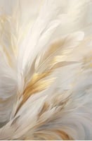 لوحة ( ريشة الفخامة )