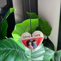 تعليقة سيارة ♥️ ( انا وانت) - ميدالية القلب