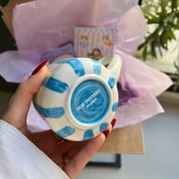 كوب القطين وكعكة الميلاد