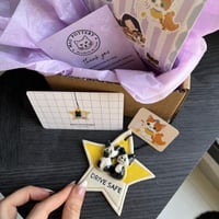 تخصيص تعليقة سيارة ⭐️( انا وانت) - ميدالية النجمة