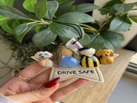 قابل للتخصيص تعليقة سيارة ⭐️( انا وانت) - ميدالية...