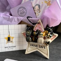 تخصيص تعليقة سيارة ⭐️( انا وانت) - ميدالية النجمة