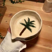 وعاء ماتشا النخلة