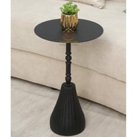 طاوله خدمه مودرن سطح حديد وقاعده رخام صناعي