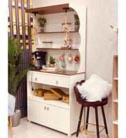 ركن كافي شكل حصري مع لمبات