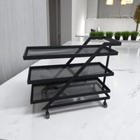 عربيه تقديم 3 دور باللون الاسود