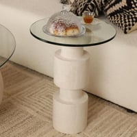 طاوله خدمه رخام ترافنتينيو