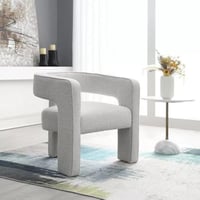 كرسي ليزي هزاز خشبي للاسترخاء حديث