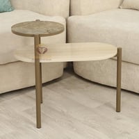 طاوله خدمه خشب بديل ترافنتينيو