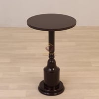 طاولة خدمة خشب تصميم عصري لون بني