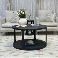 طاولة ضيافة دورين خشب اسود