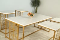 طقم طاوله ليزر مع الخدمات