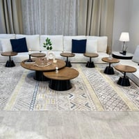 طقم طاولات ضيافة ارضي 8قطع