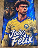 علم جواو فيليكس لاعب النصر السعودي