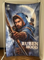 علم روبن نيفيز لاعب الهلال السعودي "روبن هود"