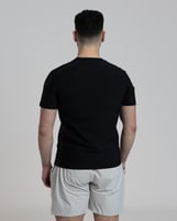 Black fitted t-shirt