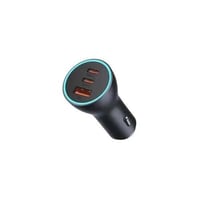 بيسوس شاحن سيارة سريع ، قواطع ثلاثية ، 65 واط ، U...